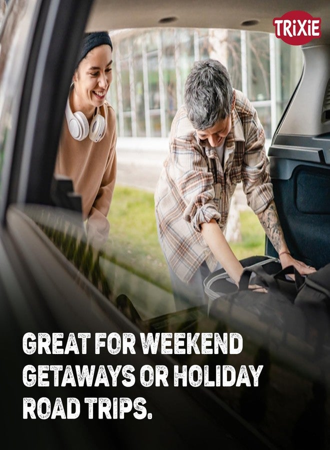 Trixie Car Ventilation Grid Metal Clamp, 10 cm, Silver, Vehicle Boot Lid Pet Safety Accessory - Image 5